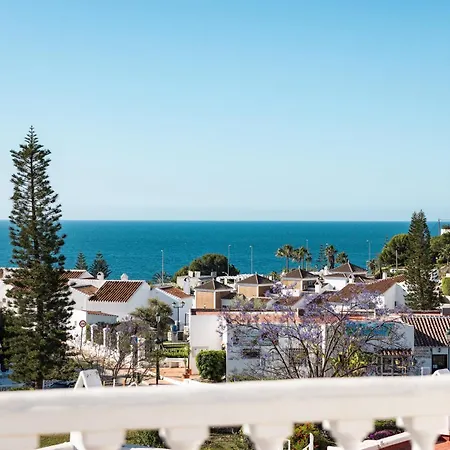 Newly Renovated Townhouse With Sea View And Pool Nerja